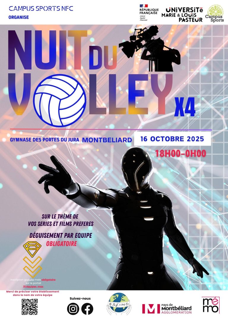 NUIT DU VOLLEY sur le thème des héros !